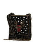 Valentino Garavani Small Nellcote Embellished Shoulder Bag — Same as shown — Size One Size — Back View
