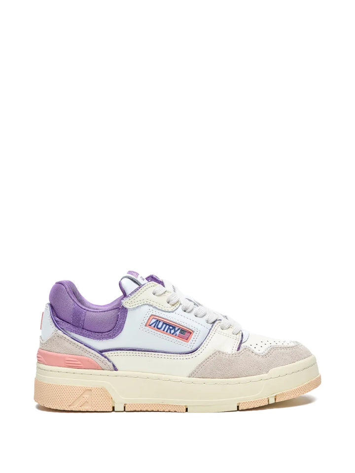 Autry Round-Toe Suede — White — Size US M 3.5 - US W 5 — Front View