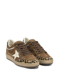 Golden Goose Ball Star Leopard — Brown — Size US M 3.5 - US W 5 — Side View