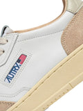 Autry Medalist Low — White — Size US M 3.5 - US W 5 — Lifestyle View