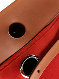 Hermes Pre Owned Herbag Zip Leather And Toile 31 Shoulder Bag — Same as shown — Size One Size — Back View