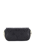 Louis Vuitton Pre Owned Ivy Wallet On Chain Monogram Empreinte Giant Shoulder Bag — Same as shown — Size One Size — Side View