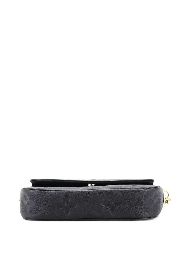 Louis Vuitton Pre Owned Ivy Wallet On Chain Monogram Empreinte Giant Shoulder Bag — Same as shown — Size One Size — Back View