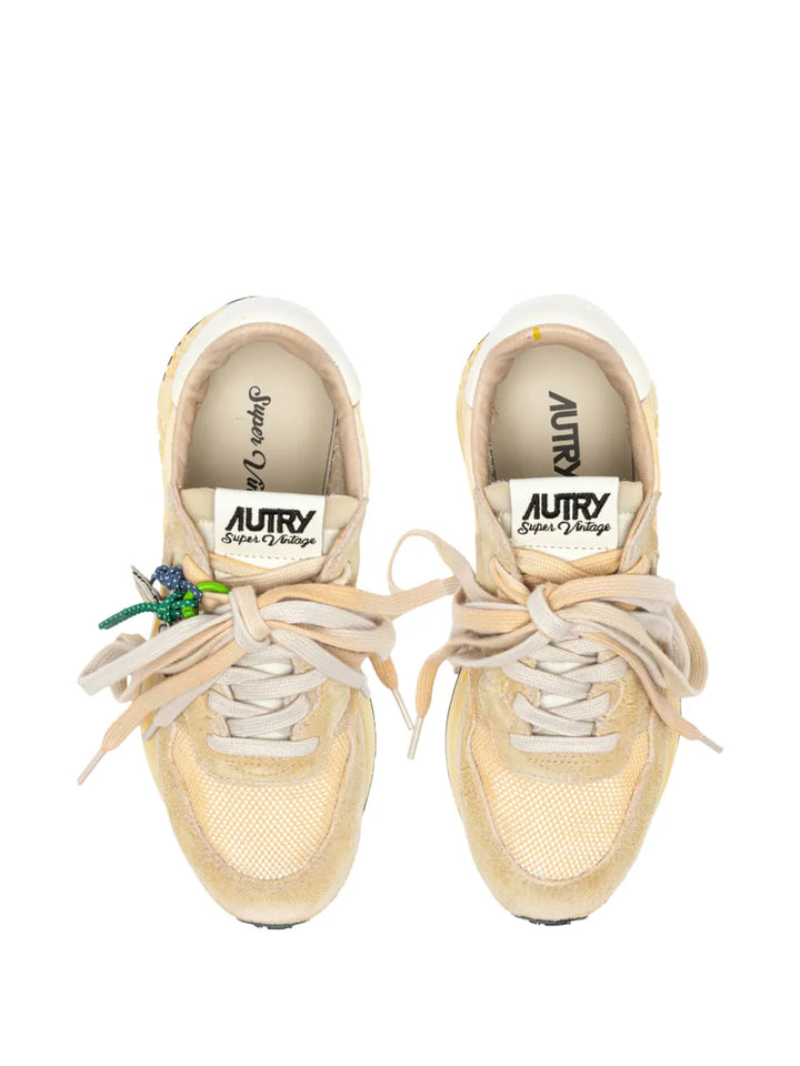 Autry Charm Detail — Beige — Size US M 3.5 - US W 5 — Top View