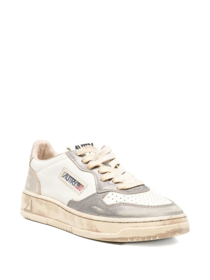 Autry Low-Top — Beige — Size US M 3.5 - US W 5 — Side View