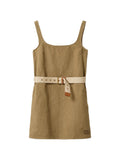 Miu Miu Scoop Neck Mini Dress — Same as shown — Size XS — Front View