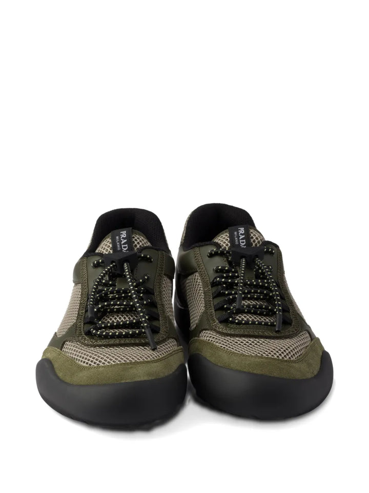 Prada Speedrock Mesh — Green — Size US M 3.5 - US W 5 — Top View