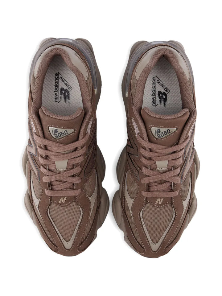 New Balance 9060 Lace-Up — Brown — Size US M 3.5 - US W 5 — Top View