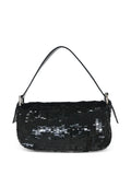 Fendi Pre Owned 2009 Baguette Sequin Embellished Shoulder Bag — Same as shown — Size One Size — Side View