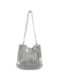 Rabanne 1969 Chain Shoulder Bag — Same as shown — Size One Size — Front View