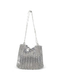 Rabanne 1969 Chain Shoulder Bag — Same as shown — Size One Size — Side View