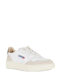 Autry Medalist Suede Low-Top — White — Size US M 3.5 - US W 5 — Side View