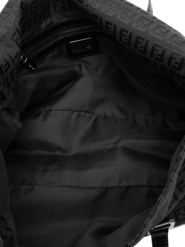 Fendi Pre Owned 2000 2010 Zucchino Canvas East West Shoulder Bag — Same as shown — Size One Size — Detail View
