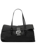 Fendi Pre Owned 2000 2010 Zucchino Canvas East West Shoulder Bag — Same as shown — Size One Size — Front View