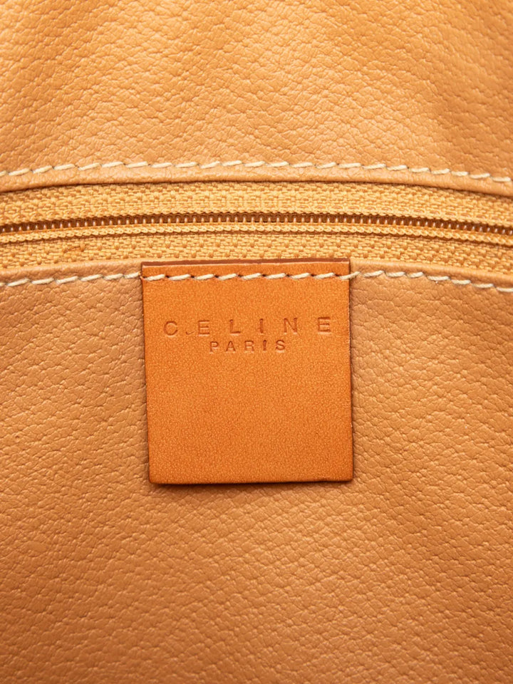 Celine Pre Owned 1999 Macadam Coated Canvas Shoulder Bag — Same as shown — Size One Size — Lifestyle View