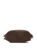 Celine Pre Owned 1999 Macadam Coated Canvas Shoulder Bag — Same as shown — Size One Size — Top View