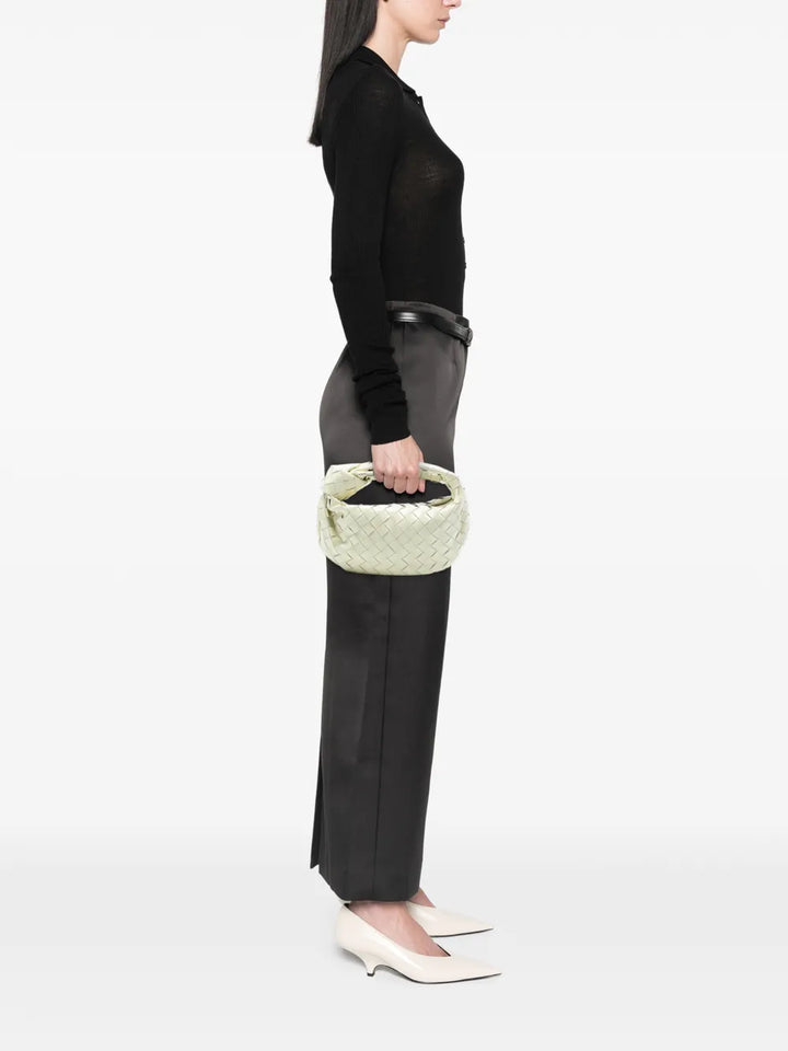 Bottega Veneta Pre Owned 2012 2025 Mini Patent Intrecciato Jodie Hobo Bag — Same as shown — Size One Size — Side View