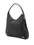 Gucci Pre Owned 2016 2025 Gg Denim Abbey D Ring Shoulder Bag — Same as shown — Size One Size — Back View