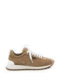 Brunello Cucinelli Lace-Up Fastening — Brown — Size US M 3.5 - US W 5 — Front View