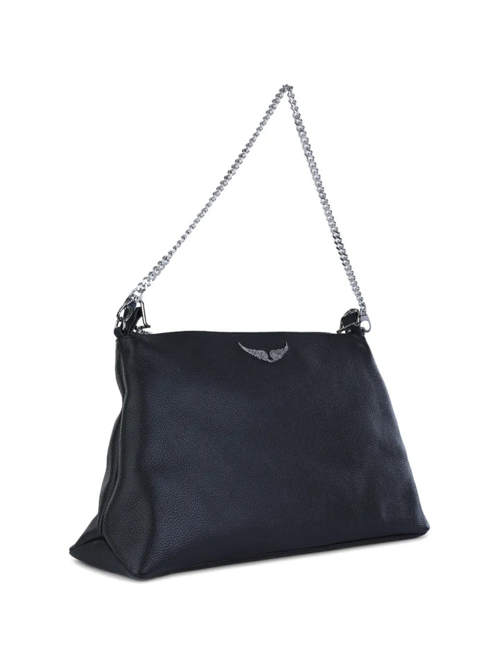 Zadigvoltaire Jim Wings Chain Shoulder Bag — Same as shown — Size One Size — Back View