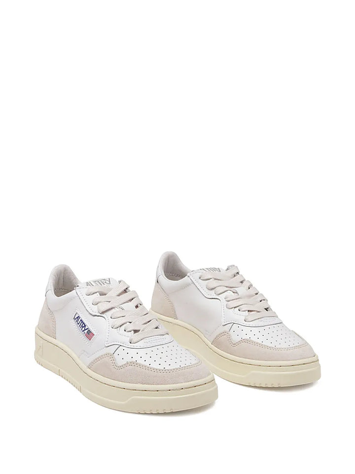 Autry Perforated-Detail — White — Size US M 3.5 - US W 5 — Side View