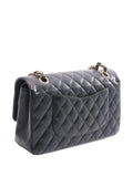 Chanel Pre Owned 2018 Medium Classic Caviar Double Flap Shoulder Bag — Same as shown — Size One Size — Back View