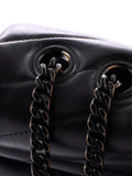 Saint Laurent Pre Owned Loulou Matelasse Chevron Leather Medium Shoulder Bag — Same as shown — Size One Size — Detail View