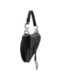 Christian Dior Pre Owned Saddle Handbag Satin With Crystals Mini Shoulder Bag — Same as shown — Size One Size — Back View