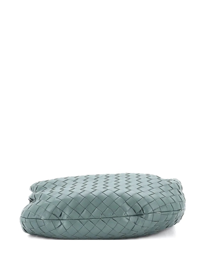 Bottega Veneta Pre Owned Bv Jodie Intrecciato Nappa Teen Hobo Bag — Same as shown — Size One Size — Back View