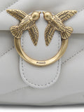 Pinko Quilted Chain Strap Shoulder Bag — Same as shown — Size One Size — Top View