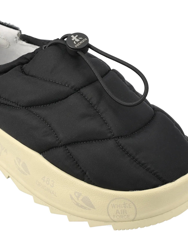 Premiata Quilted — Black — Size US M 3.5 - US W 5 — Top View