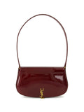 Saint Laurent Voltaire Logo Plaque Shoulder Bag — Same as shown — Size One Size — Front View