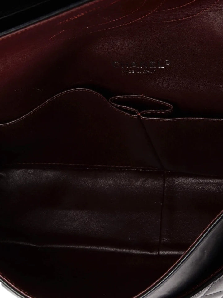 Chanel Pre Owned Classic Double Flap Bag Quilted Lambskin Maxi Shoulder Bag — Same as shown — Size One Size — Detail View