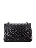 Chanel Pre Owned Classic Double Flap Bag Quilted Lambskin Maxi Shoulder Bag — Same as shown — Size One Size — Side View