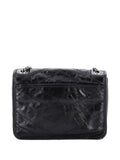 Saint Laurent Pre Owned Niki Chain Flap Bag Matelasse Chevron Leather Baby Shoulder Bag — Same as shown — Size One Size — Side View