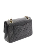 Chanel Pre Owned 1991 1994 Double Flap Quilted Chain Strap Shoulder Bag — Same as shown — Size One Size — Side View