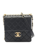 Chanel Pre Owned 2019 Quilted Chain Strap Shoulder Bag — Same as shown — Size One Size — Front View