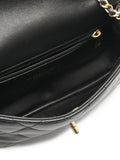 Chanel Pre Owned 2021S Chain Strap Quilted Shoulder Bag — Same as shown — Size One Size — Back View