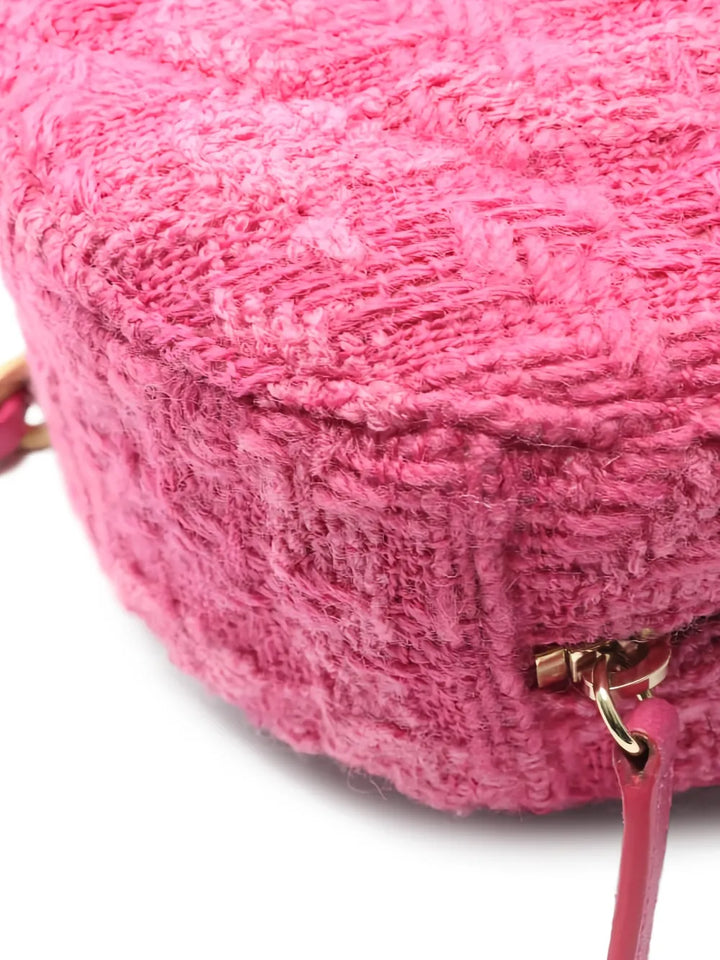 Chanel Pre Owned 2019 Chain Strap Tweed Mini Bag — Same as shown — Size One Size — Detail View