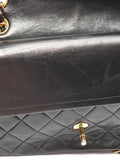 Chanel Pre Owned 1994 1996 Double Flap Chain Strap Shoulder Bag — Same as shown — Size One Size — Detail View