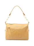 Chanel Pre Owned 2003 2004 Coco Mark Chain Detail Shoulder Bag — Same as shown — Size One Size — Front View