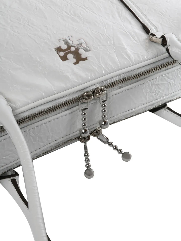 Tory Burch Small Logo Detail Zip Fastening Shoulder Bag — Same as shown — Size One Size — Back View