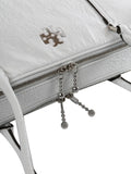Tory Burch Small Logo Detail Zip Fastening Shoulder Bag — Same as shown — Size One Size — Back View