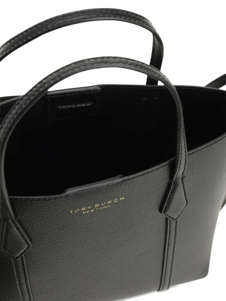 Tory Burch Small Perry Logo Leather Shoulder Bag — Same as shown — Size One Size — Detail View