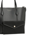 Tory Burch Small Perry Logo Leather Shoulder Bag — Same as shown — Size One Size — Top View