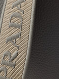 Prada Logo Detail Leather Shoulder Bag — Same as shown — Size One Size — Lifestyle View
