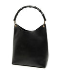 Gucci Pre Owned 20Th Century Leather Bamboo Shoulder Bag — Same as shown — Size One Size — Back View