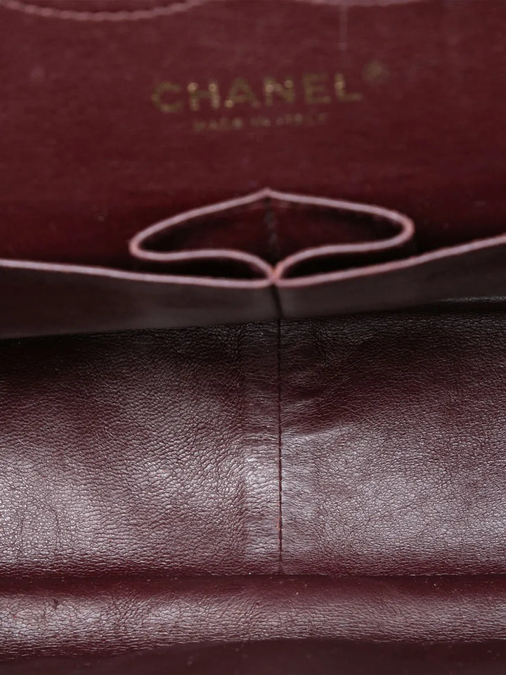 Chanel Pre Owned 2010 2011 Jumbo Classic Caviar Double Flap Shoulder Bag — Same as shown — Size One Size — Detail View