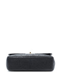 Chanel Pre Owned 2010 2011 Jumbo Classic Caviar Double Flap Shoulder Bag — Same as shown — Size One Size — Top View