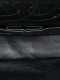 Chanel Pre Owned 2015 2016 Reissue 255 Quilted Tweed Double Flap 225 Shoulder Bag — Same as shown — Size One Size — Detail View